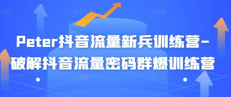 图片[1]-PETER抖音流量新兵训练营-破解抖音流量密码群爆训练营（新兵）