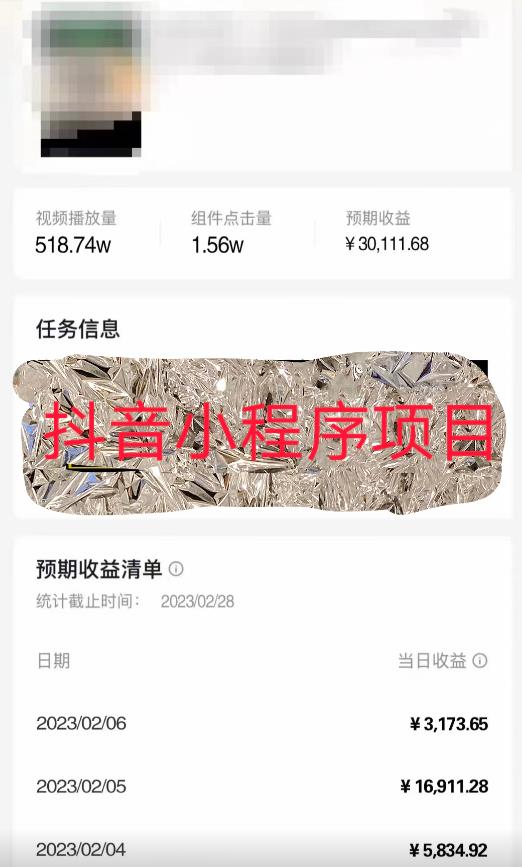 图片[2]-D1G馆长2023年收费990的抖音小程序变现新玩法，单号轻松日入200+